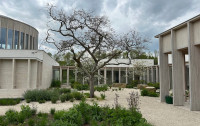 White Eagle Lodge courtyard 