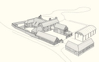Herefordshire farmhouse sketch