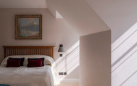 Grove refurbished Edwardian manor bedroom