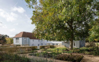Contemporary Farmhouse architecture and landscaping South Downs National Park