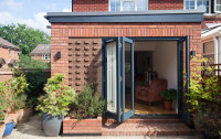 London extension bi fold doors