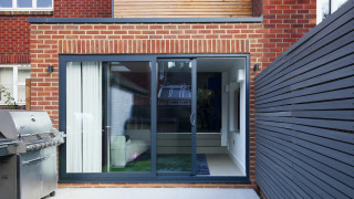 London Contemporary Extension Outside Terrace