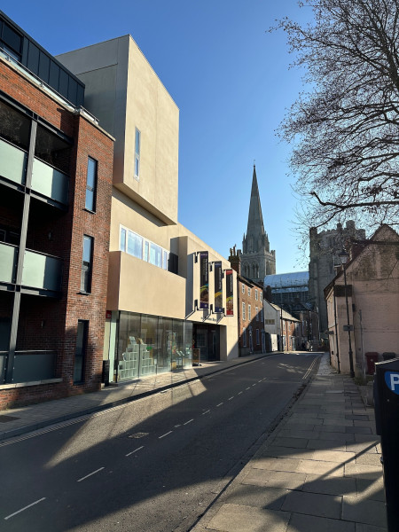 Chichester historic and new architecture