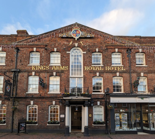 Kings Arms hotel godalming george james architects