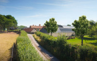 Contemporary farmhouse and working farm Herefordshire