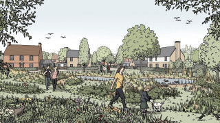 Napton housing development masterplan warwickshire geoge james architects